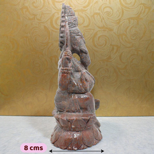 1.71kgs Ganesha Idol in Jasper Gemstone