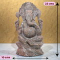 1.71kgs Ganesha Idol in Jasper Gemstone