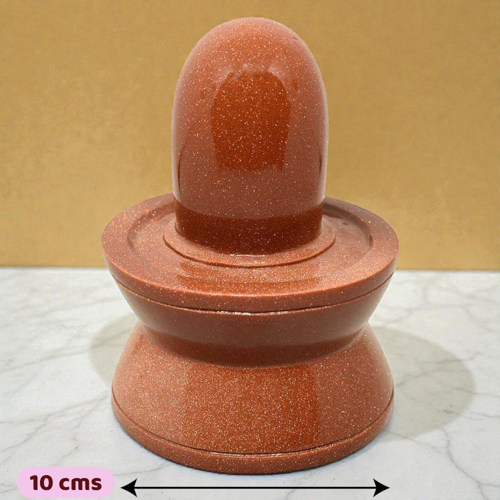2.05kgs Shiv Linga in Sunstone (Sangsitara) Gemstone