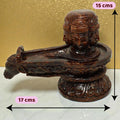 2.36kgs Shiv Linga in Garnet (Gomedh) Gemstone