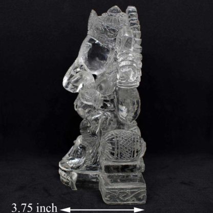 3.78kgs-Ganesha-Crystal-Side