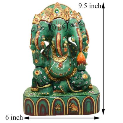 4.08kgs-Ganesha-Green-Jade