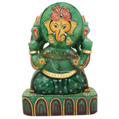 4.08kgs-Ganesha-Green-Jade-Back
