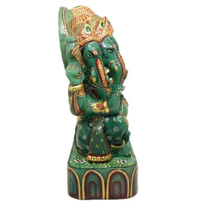 4.08kgs-Ganesha-Green-Jade-Side-2