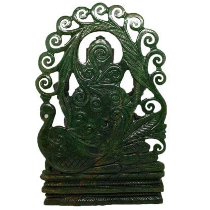 5.63kgs-Ganesha-Green-Jade-Back