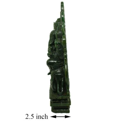5.63kgs-Ganesha-Green-Jade-Side