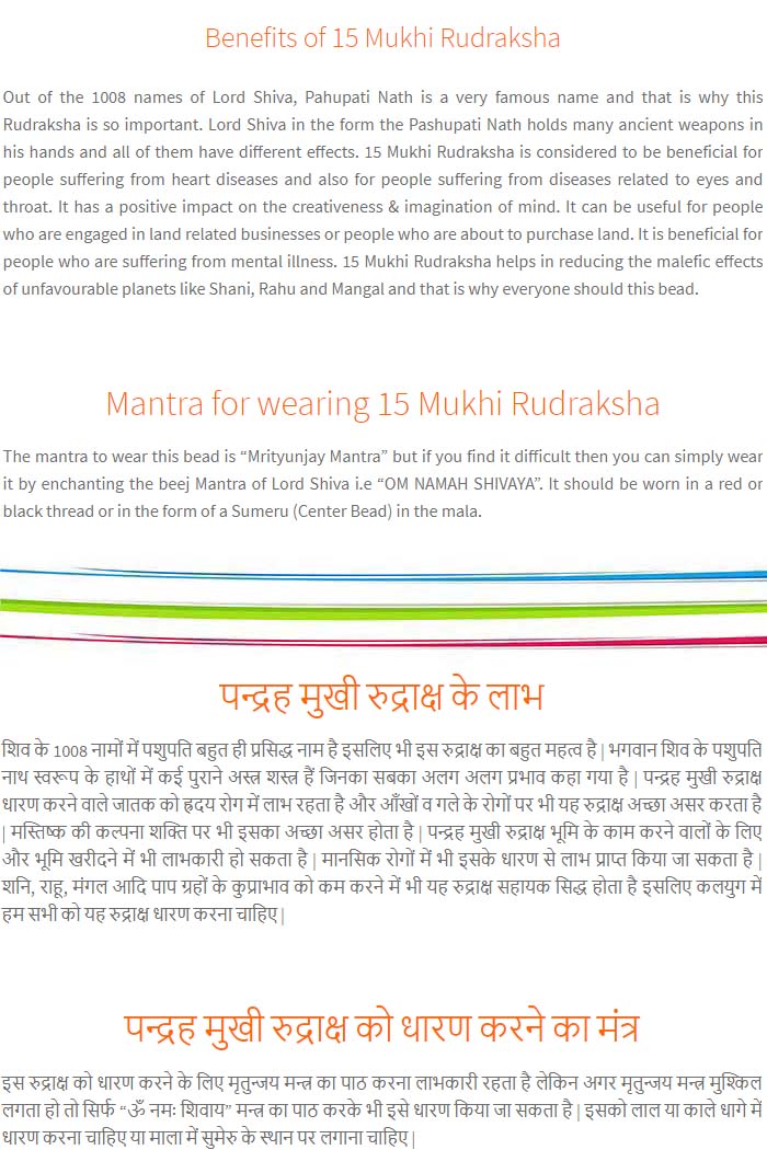 15-Mukhi-Rudraksha-Nepal-Pendant-Benefits
